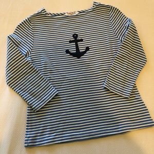 Girls Brooks Brothers Fleece top